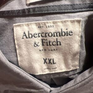 Abercrombie & Fitch Charcoal Shirt XXL
